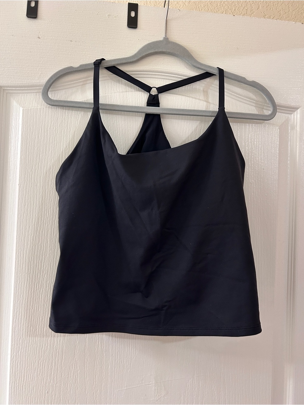 Outdoor Voices Black Tank with Bra